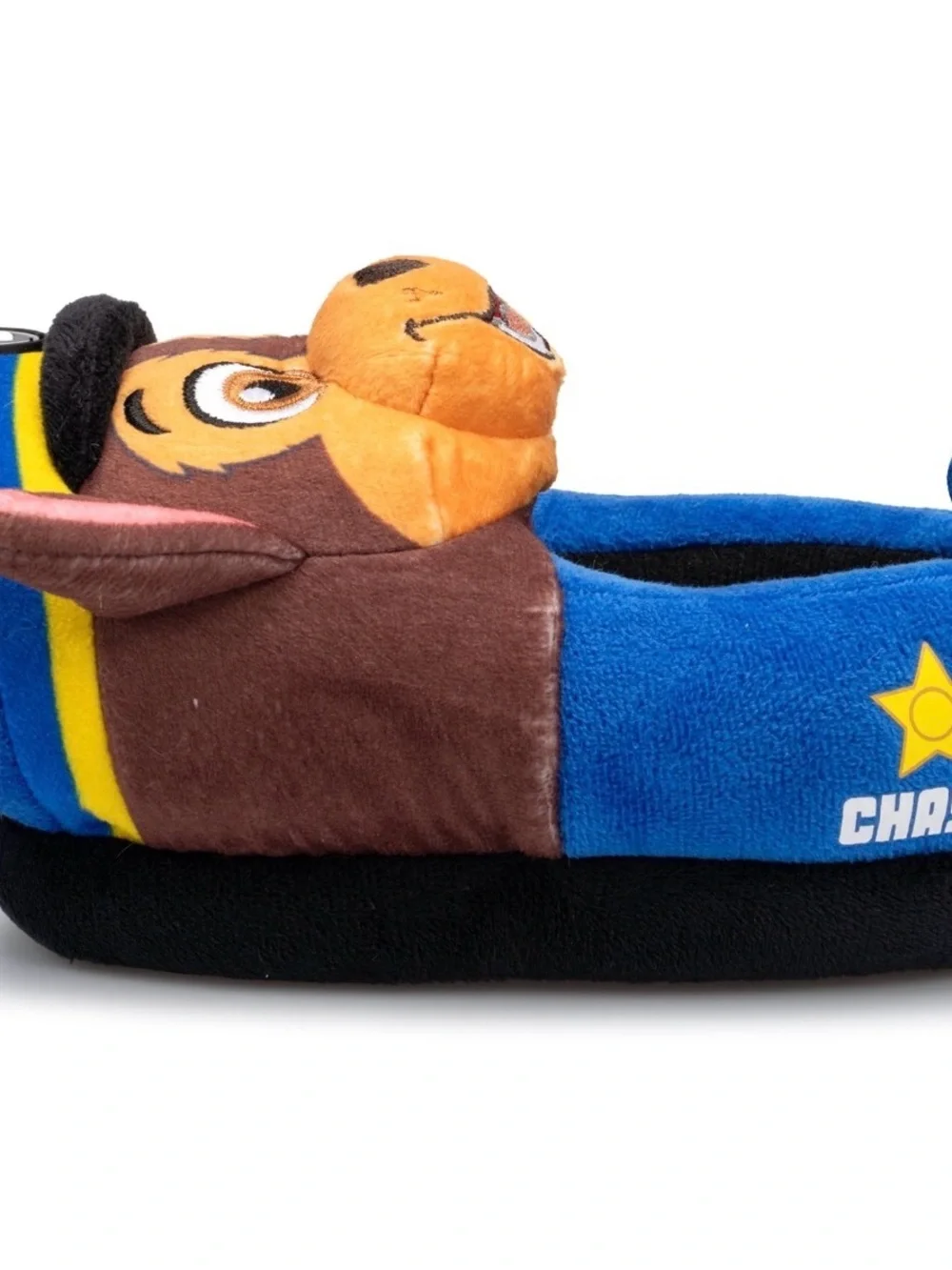 Paw Patrol Kids Plush Slippers - Red, Black & White